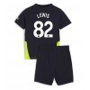 Manchester City Rico Lewis #82 Bortedraktsett Barn 2024-25 Kortermet (+ korte bukser)